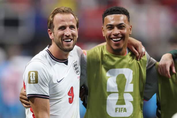 Harry Kane und Morgan Rogers, Arsenal