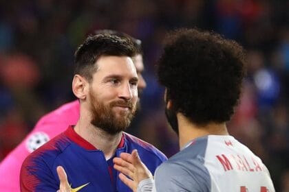 Mohamed Salah, Lionel Messi