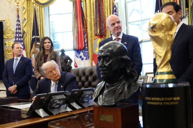 Trump, Infantino